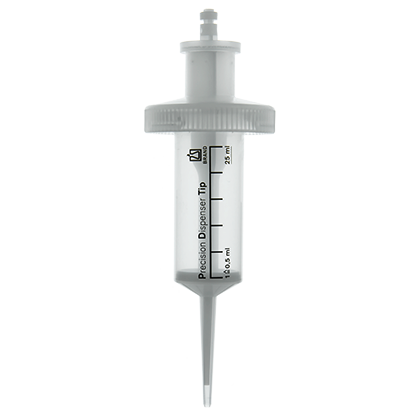 25mL PD-Tips II Polypropylene Repeating Pipette Tip For HandyStep and Other Repeating Pipettes, Pack of 50
