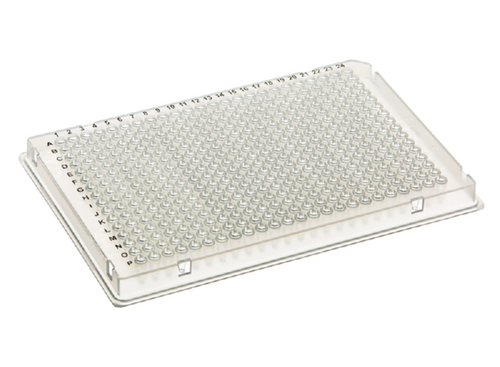 Stellar Scientific 384 Well Skirted PCR Assay Plate with A24 Notch for ABI Life Technologies and Other Leading Brand Thermal Cyclers - Lab Supplies