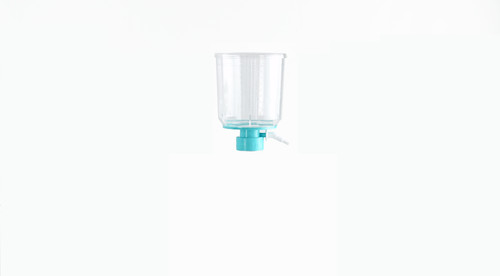 1000mL Vacuum Filtration Upper Cup And Cap With .22uM PES Membrane And Receiving Bottle With GL45 Threads, RNase and DNase Free, Individually Wrapped, STERILE, 24/CS