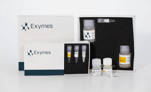 Exymes (Formerly MicroGEM) ForensicGEM Sperm Cell DNA Extraction Kits  contains forensicGEM Sperm, Acrosolv, and ORANGE+ buffer