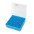 100 Place Polycarbonate Freezer Box With Attached Hinged Lid -R2200- Lab Supplies - Stellar Scientific