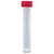 Globe Scientific 10mL Standing Transport Tube with Screw Cap - Red 6102 - Lab Supplies - Stellar Scientific