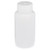 250mL Wide Mouth LDPE Lab Storage Bottle with Rounded Bottom and Polypropylene Cap,7020250, for storing viscous liquids and powders - Lab Supplies - Stellar Scientific