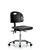 Polyurethane Desk Height Lab Chair with Chrome Casters - PDHCH-CR-T0-A0-CC-BLK -Laboratory Chairs - Stellar Scientific Polyurethane Desk Height Lab Chair with Chrome Casters - PDHCH-CR-T0-A0-CC-BLK -Laboratory Chairs - Stellar Scientific