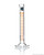Borosil Glass 10mL Graduated Cylinder 3026006A - with Hexagonal Base and Orange Graduation Lines - Lab Supplies - Stellar Scientific