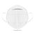 Front view of FDA registered KN95 face mask for Protection from COVID-19 - Laboratory Safety Supplies - Stellar Scientific Front view of FDA registered KN95 face mask for Protection from COVID-19 - Laboratory Safety Supplies - Stellar Scientific