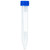 Globe Scientific Sterile, RNase and DNase Free 15mL Conical Centrifuge Tube with Blue Screw Cap and Graduation Lines - Laboratory Supplies - Stellar Scientific