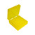 Yellow Polypropylene Freezer Safe Storage Box for 100 2mL Vials Or Microtubes - R1020-Y - Lab Supplies - Stellar Scientific