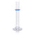 Globe Glass Glass Class B Graduated Cylinder 25mL - 8330025 - For Measuring And Storing Laboratory Liquids and Solutions - Lab Glassware - Stellar Scientific