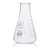 Globe Scientific Wide Mouth 1000mL ASTM Glass Erlenmeyer Flasks 8411000 For Laboratory Liquid Storage - Lab Glassware - Stellar Scientific