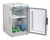 Benchmark Scientific H2200-H MyTemp Mini Benchtop Incubator with digital controls, shelf and internal power port for small lab rockers. Shown here with open see-through plexiglass door. 