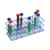 Heathrow Scientific 40 Place Wire Tube Rack for Glass Test Tubes and 15mL Conical Tubes - Lab Supplies - Stellar Scientific