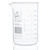 Globe Scientific 4000mL Low Form ASTM Borosilicate Heavy Duty Glass Griffin Beaker 8024000 For Laboratory Liquid Measuring - Lab Glassware - Stellar Scientific