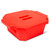 Red Polyurethane Foam Laboratory Ice Bucket with Lid- 455010R - Lab Supplies - Stellar Scientific