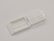 Plastic Biopsy Tissue Cassettes With Detachable Lid, 30° Angled Face, Large Writing Area, White Plastic Biopsy Tissue Cassettes With Detachable Lid, 30° Angled Face, Large Writing Area, White