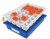 Specimen Cup Tray And Insert For Holding 24 Specimen Cups - Specimen cups NOT INCLUDED Specimen Cup Tray And Insert For Holding 24 Specimen Cups - Specimen cups NOT INCLUDED