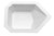 White Anti-Static Polystyrene Weigh Boats - With Pouring Spout, 14mL Capacity White Anti-Static Polystyrene Weigh Boats - With Pouring Spout, 14mL Capacity