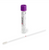 ESwab® Single Regular Size Nylon Flocked Swab with 80mm Breakpoint Packaged with 1 mL Liquid Amies Medium in Skirted Tube with Purple Non-Capture Cap - Individually Packaged, Sterile, 500/CS