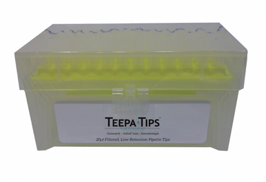 Stellar Scientific Teepa Tip™ 20uL Low-Retention Filtered Pipette Tip ...