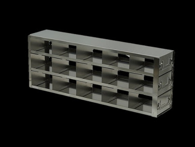 Stainless Steel Laboratory Drawer Freezer Rack for 3 Inch Cryo Boxes ...