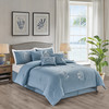 CECILY 7 PIECE EMBROIDERED COMFORTER SET