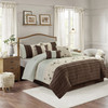 LUNA 7 PIECE EMBROIDERED COMFORTER SET