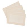 Border Weaved Decorative PVC Placemat - Beige