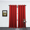 Solid Color Grommet Blackout Room Curtain Panel, Soft Thermal Insulated Room Darkening Window Drape, 54 x 84 Inch, Tessa Single Panel