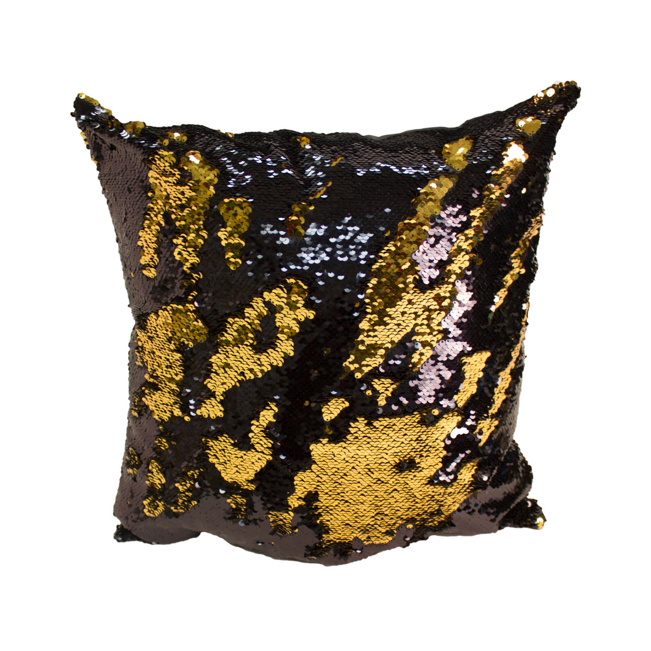 Decorative Sequin Throw Pillow 17x17 Inch Comfortable Fill For