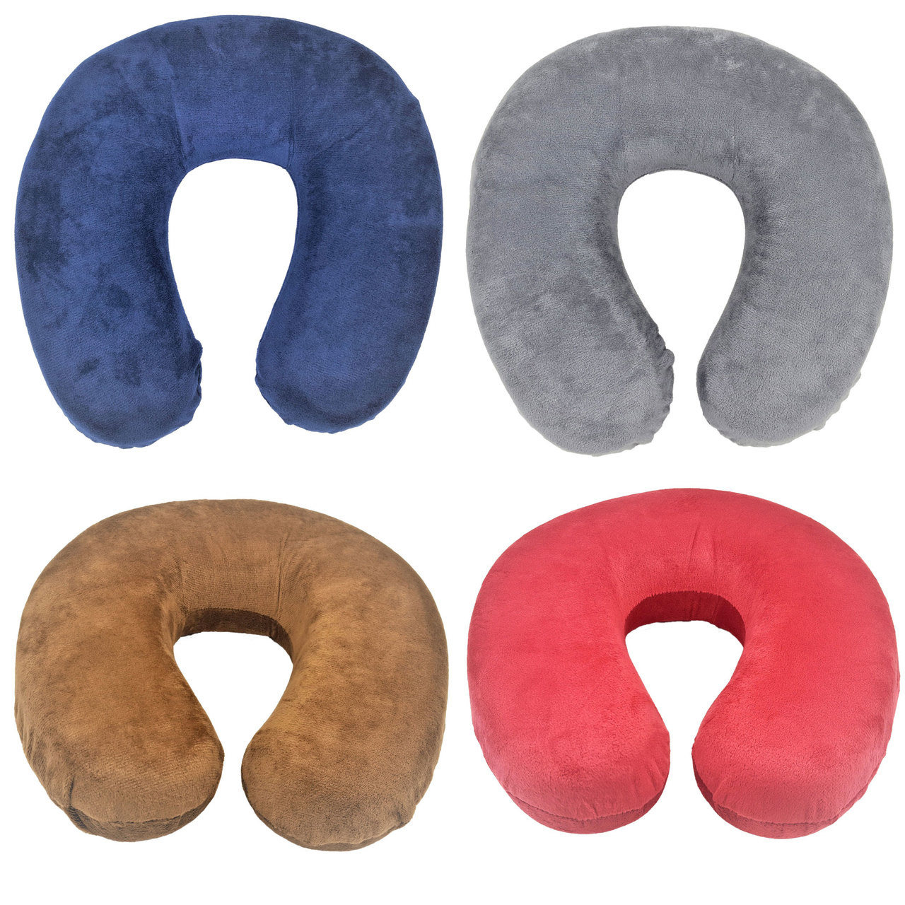 Sheradian Memory Foam Travel Pillow Removable Zippered Cover