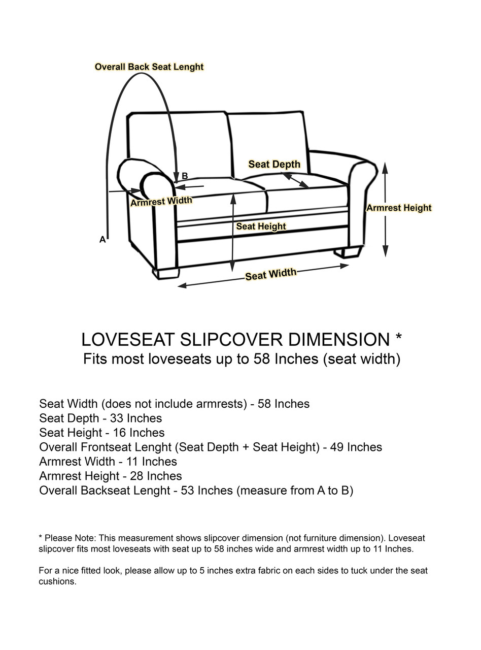 Furniture Protector Cover Linen Store Microsuede Slipcover