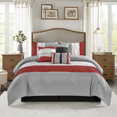 HAYWARD 7 PIECE EMBROIDERED COMFORTER SET