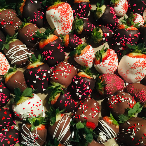 Valentine's Day Gourmet Chocolate Covered Strawberries