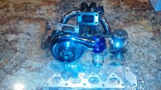 HONDA B-SERIES STAINLESS T3/T4 TURBO KIT B16 B18 B16A2