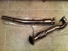 STAINLESS TURBO DOWN PIPE DOWNPIPE 2000-2006 AUDI TT QUATTRO / S3 225 1.8T STAIN