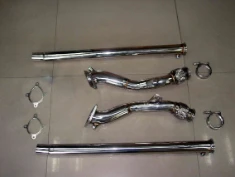XS-POWER Audi Allroad C5 2.7T 6-speed 3 inch stainless downpipes