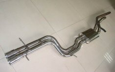 AUDI S4 2.7L XS-POWER ALL Twin1 (Single Muffler) S4 Exhaust