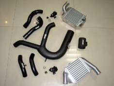 AUDI 2.7L Y PIPE MAF PIPE Combo Inlet Pipe Set, B5 Audi RS4 2.7T K04 + 1997-2002 AUDI S4 SMIC B5 QUATTRO 2.7T ALUMINUM BI-TURBO INTERCOOLER