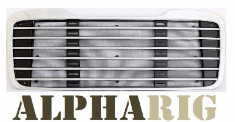 03 - 15 Freightliner M2 106 Front Grille Black Chrome w/ bug screen NEW G15W