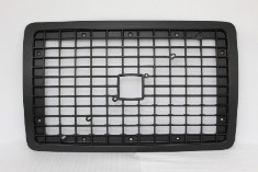 Black front grille with bug screen for 2004-2017 Volvo VNL semi truck