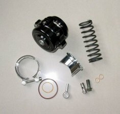 50mm V-Band BLACK VTA BOV Dump Valve & Flange