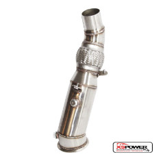 FOR BMW 11-16 328xi 328i 320i F30 F31 F34 2.0T N20 SS 4" Catless Downpipe