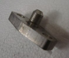 AN-4 4AN T3 T4 T04B T04E Garrett Turbo Restricted Oil Feed Flange