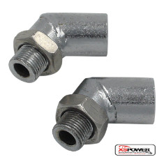 45 Degree Oxygen Sensor Spacer M18x1.5 O2 Spacer (PACK OF 2)