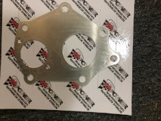This gasket fits Mitsubishi Evolution X turbocharger applications using the TD05H-152G turbo on the 4B11T engine platform. Mitsubishi EVO X turbo gasket EVO 10 turbo outlet gasket 4B11T turbo gasket TD05H turbo gasket TD05H-152G turbo gasket Evolution X turbo flange gasket EVO turbo stainless gasket turbo outlet gasket Mitsubishi EVO X turbo upgrade parts