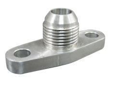 Turbo Oil Drain Flange, Billet Aluminum CNC Made, AN10