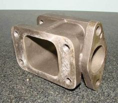 T3 to T3 Turbo Flange Adapter w/ 38mm Wastegate Flange