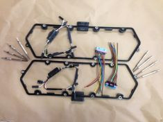 F250 F350 Valve Cover Gasket Fuel Injector Harness Glow Plug Kit for Ford Pickup