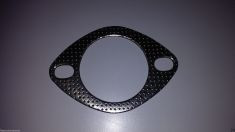 2 BOLT 2.5 in HEADER MANIFOLD DOWN PIPE CATBACK TURBO EXHAUST GASKET FLANGE