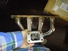 D16 HONDA CIVIC 1988-2000 TURBO MANIFOLD WITH GREDDY TDO4 FLANGE GT28RS TURBO